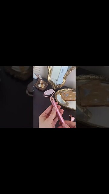 Vibrating Jade Roller Massager My favourite items to help me have a luxurious spa day #shorts