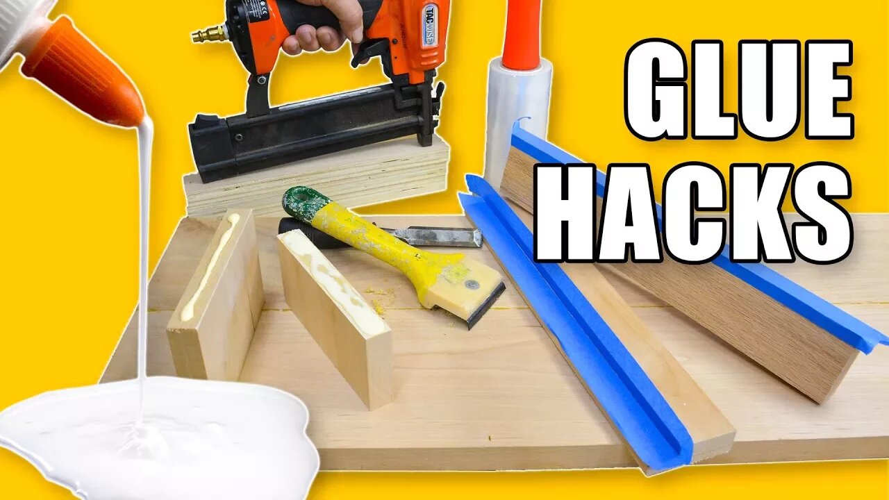 5 Quick Glue Hacks - Woodworking Tips and Tricks