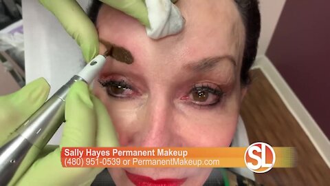 Sally Hayes can help you wake up beautiful with permanent makeup!