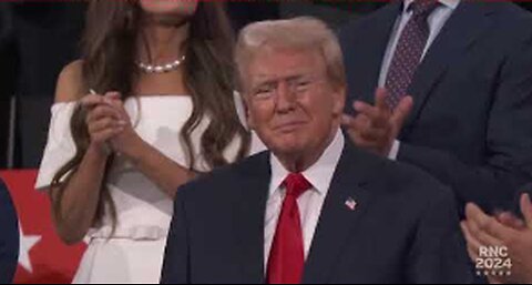 President Trump Arrives to the Republican National Convention