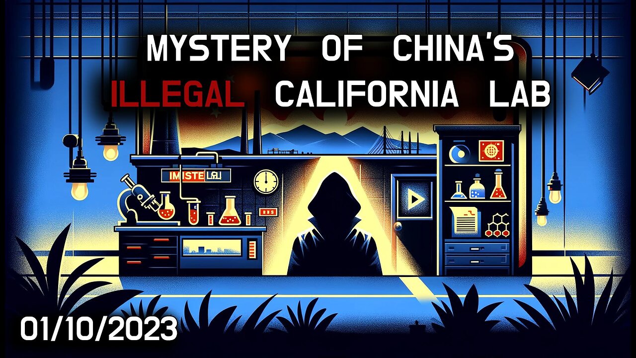 🔍🔬 Mystery of China's Illegal California Lab 🔬🔍