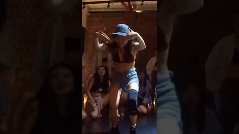 Hot Little Chinese Girl Dances To The Crowd