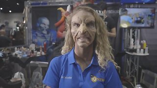 Cinema Makeup School gives 10News the zombie treatment