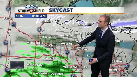 Gino Recchia NBC26 Storm Shield Weather Forecast