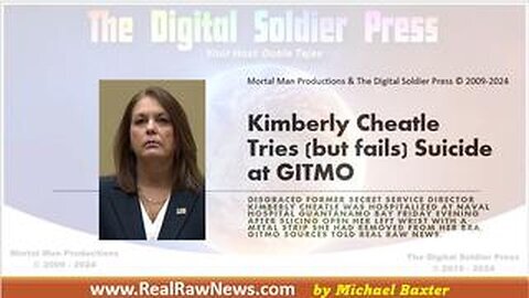 Breaking- Kimberly Cheatle Tries (and fails) Suicide at GITMO.
