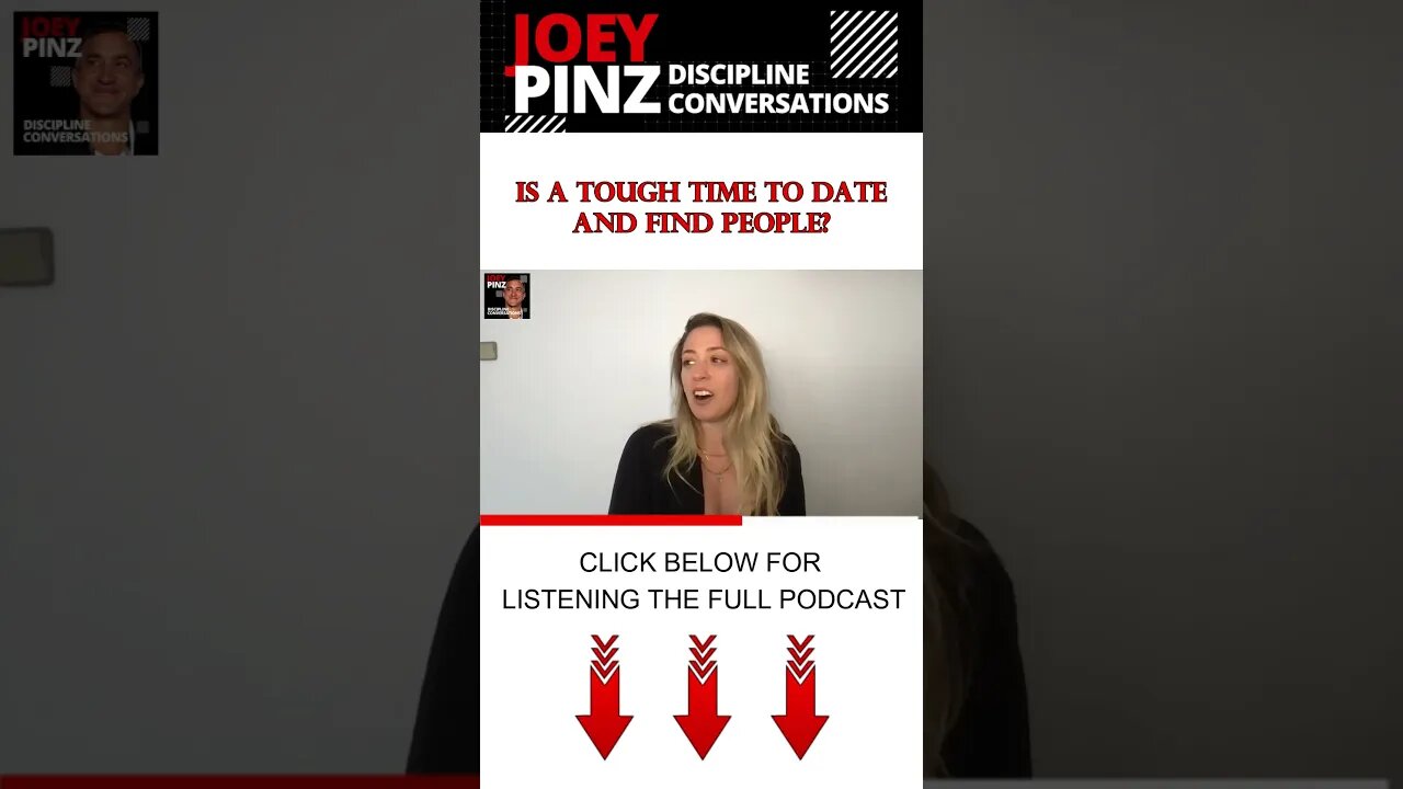 #229 Jamie Date: Dating Coach for Men| Joey Pinz Discipline Conversations #shorts