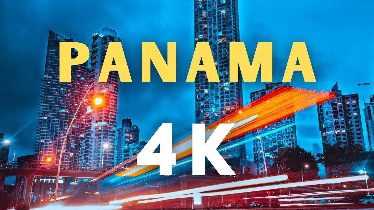 Panama 4K HD | Panama 4K Drone | Modern Latin Music 2023 | Panama Canal 4K