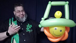 A Balloon Leprechaun Hat