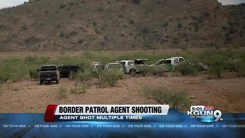 CBP: Agent alone when shot, in stable condition
