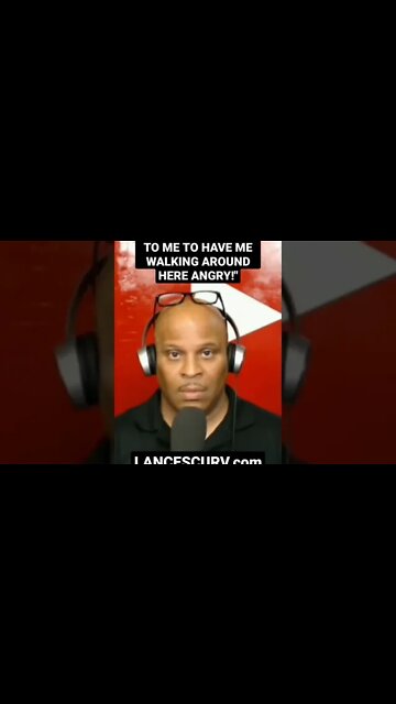 "YOU'RE NOT IMPORTANT ENOUGH TO ME TO HAVE ME WALKING AROUND HERE ANGRY!" | @LANCESCURV