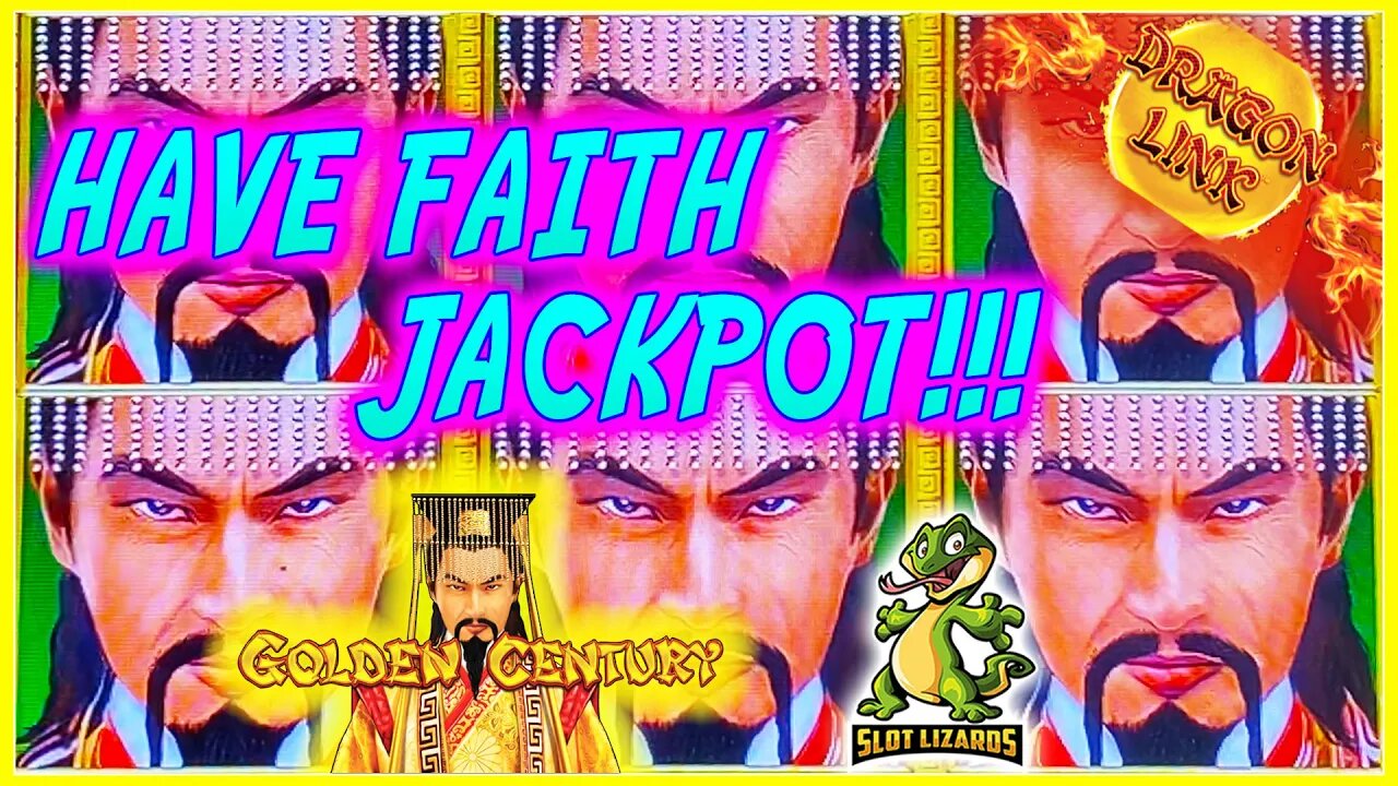 LOST THE FAITH?!! KACHOW JACKPOT! Dragon Link Golden Century Slot