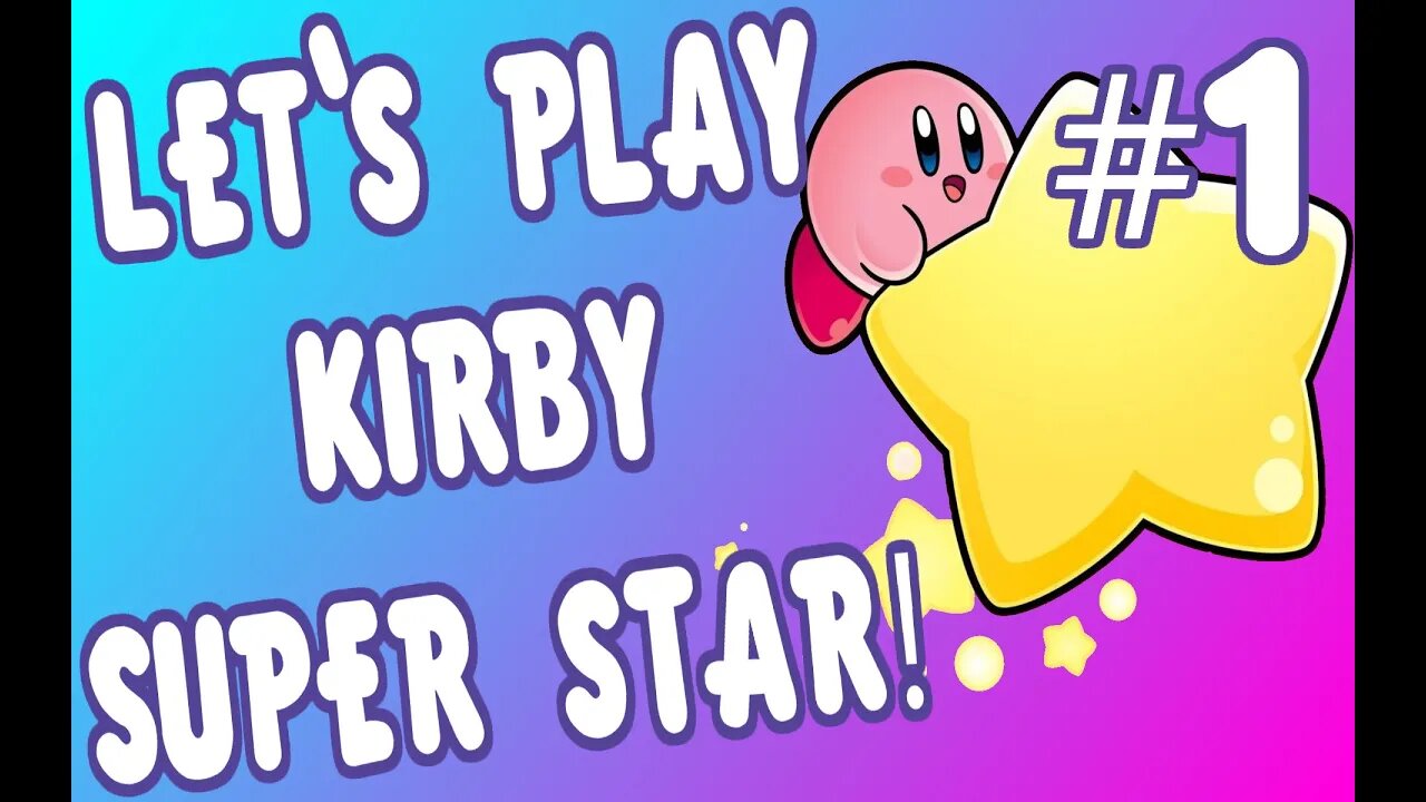 Let's Play Kirby Super Star (SNES) #1 - Spring Breeze Playthrough | Walkthrough | Falcopunch64