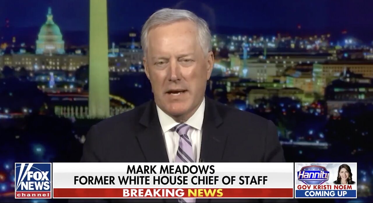 Mark Meadows: We have tried to work with the January 6 committee