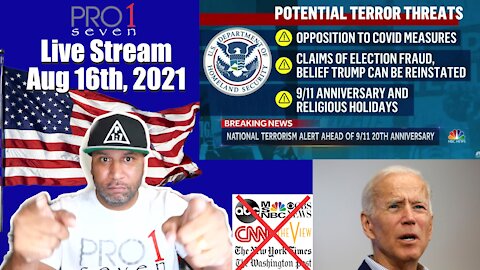 LIVE! Domestic Terrorists & Biden Ineptness