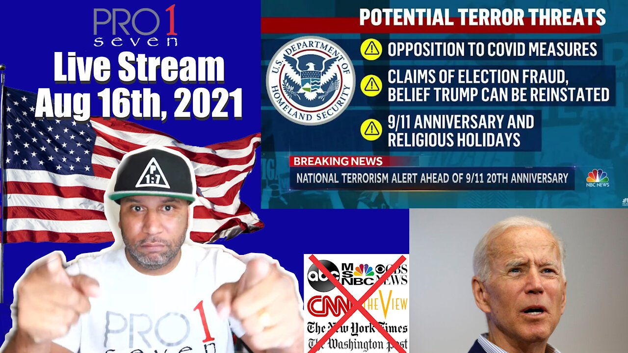 LIVE! Domestic Terrorists & Biden Ineptness