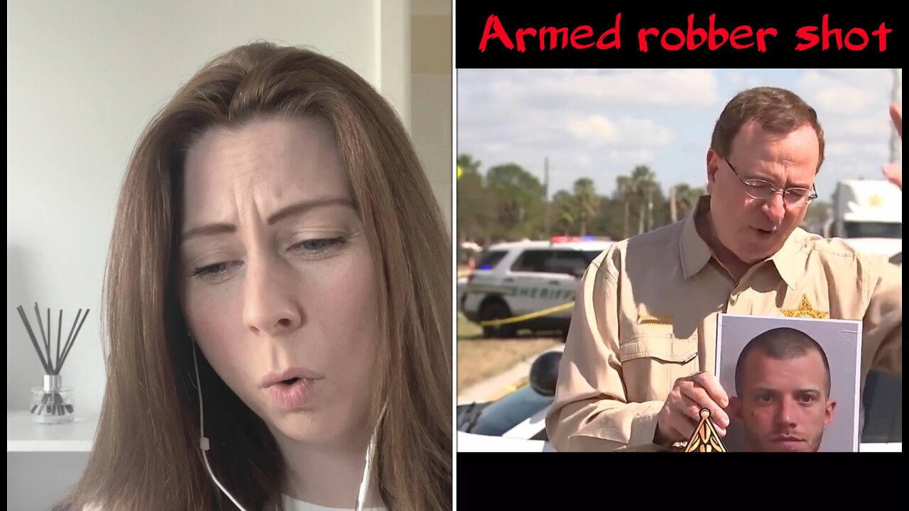 Shocking Armed Robber Shooting (Sheriff Grady Judd)