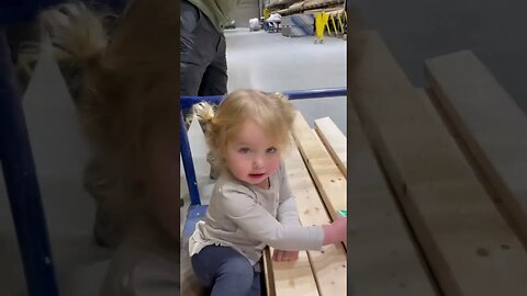Maylabelle helping out!!!