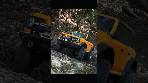 Off road rc car power🔥Traxxas Trx4 Bronco rc crawler😈rc car shorts #shorts #rccar #traxxasrc