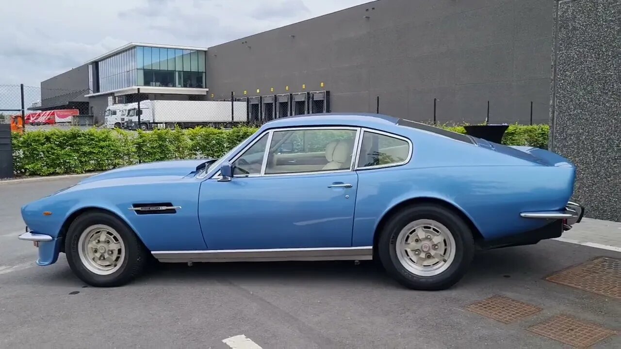 V8 original brute ASTON MARTIN ANTWERPEN Opening New Service Center Willebroek