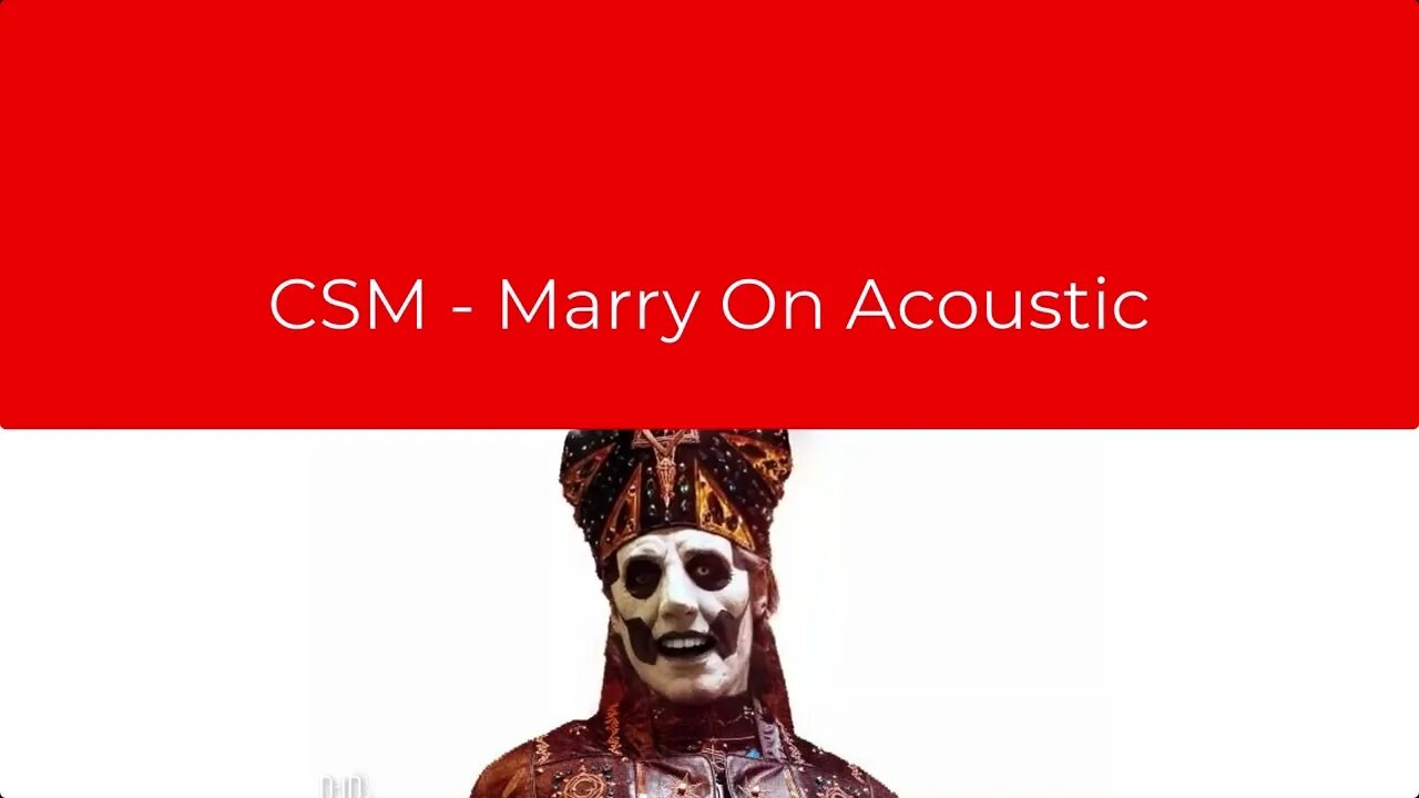 CSM - Mary On Acoustic