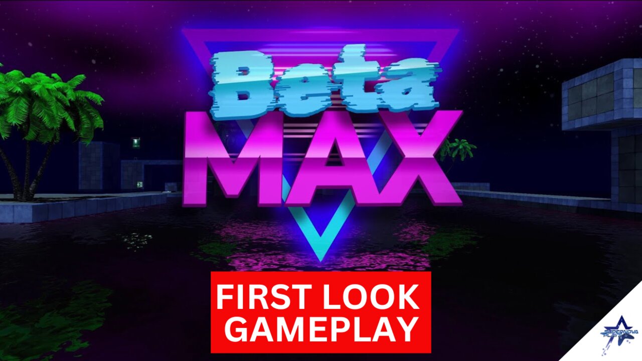 BETA MAX - First Look Gameplay (puzzle/platformer/retro)