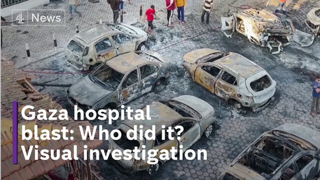 Who was behind the Gaza hospital blast – visual investigation