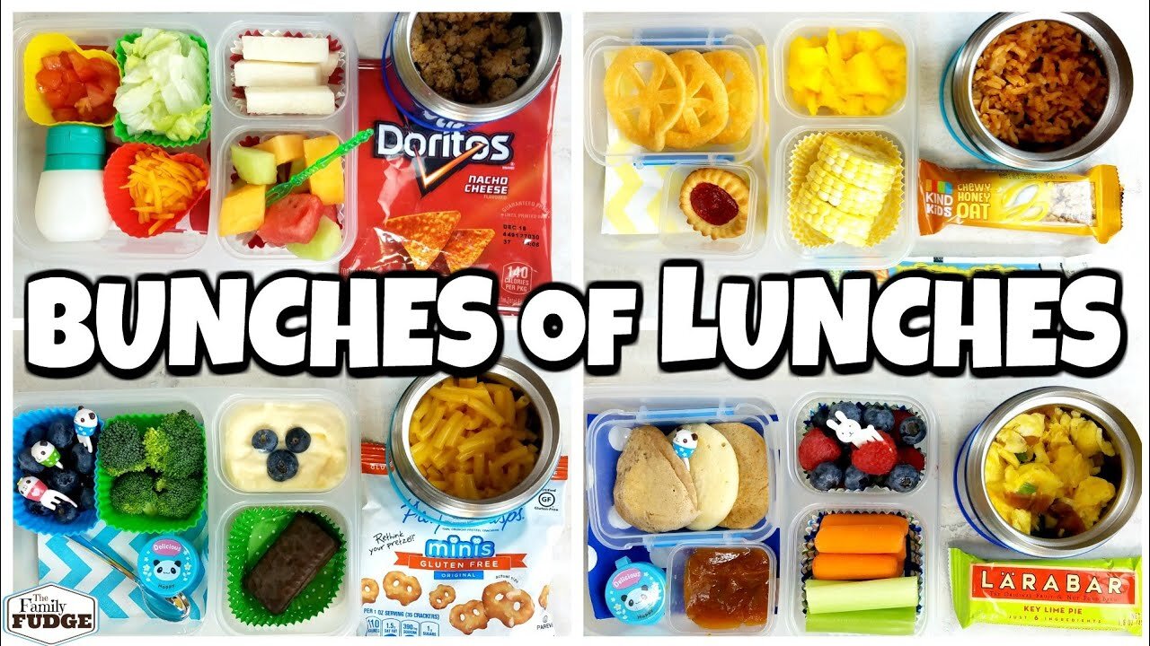 HOT LUNCHES and NO SANDWICHES! - School Lunch Ideas for KIDS