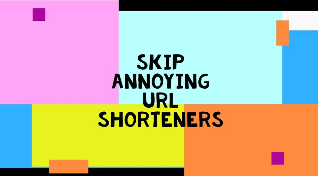 Skip annoying URL shorteners