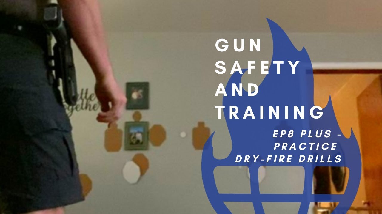 EP8+ Dryfire Drills for Beginners, Gun safety for 1st time handgun owners from firearm professionals