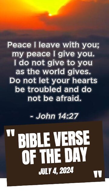 Bible Verse of the Day: July 4, 2024