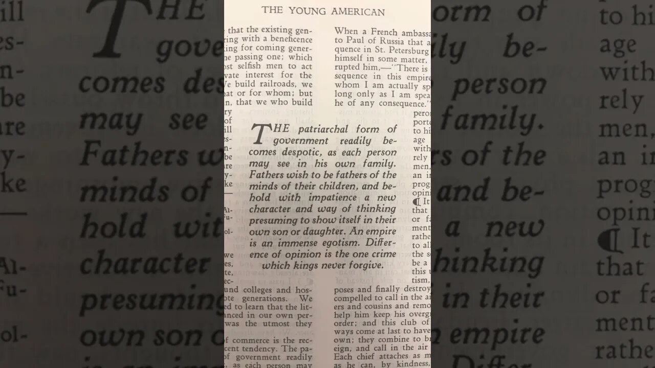 “Difference of OPINION is the one crime which kings NEVER forgive.” –Ralph Waldo Emerson🤴🇬🇧🔪🩸🤬