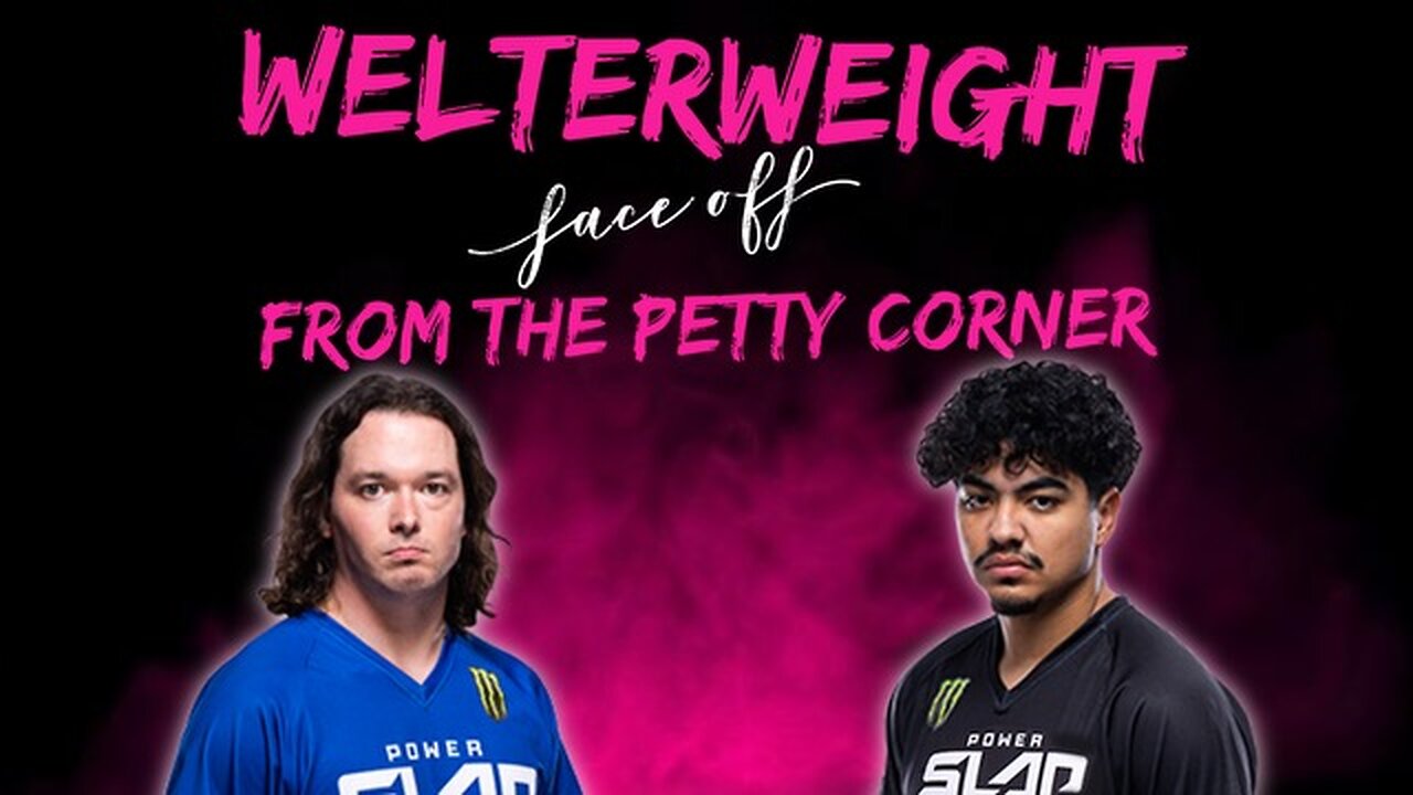 Power Slap 10 Welterweight Title Match Face off!