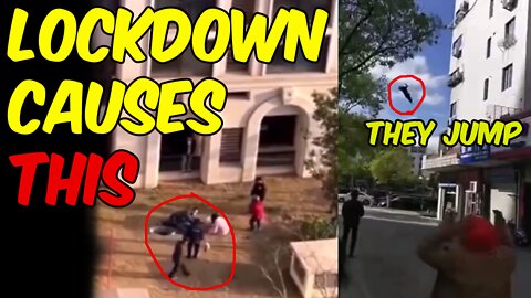 China´s Draconian Lockdown Makes People Jump For Their Life