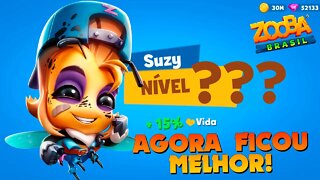 ABELHINHA Pronta para Voar! Evolui a Suzy Agora ficou FORTE ZOOBA