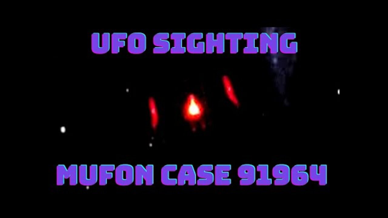 UFO Sighting - Anomaly posted to Mufon, Case 91964