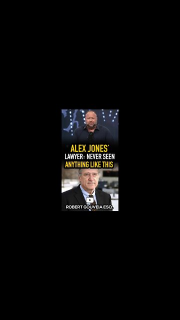Alex Jones Lawyer: Never Seen Anything Like This.. #shorts