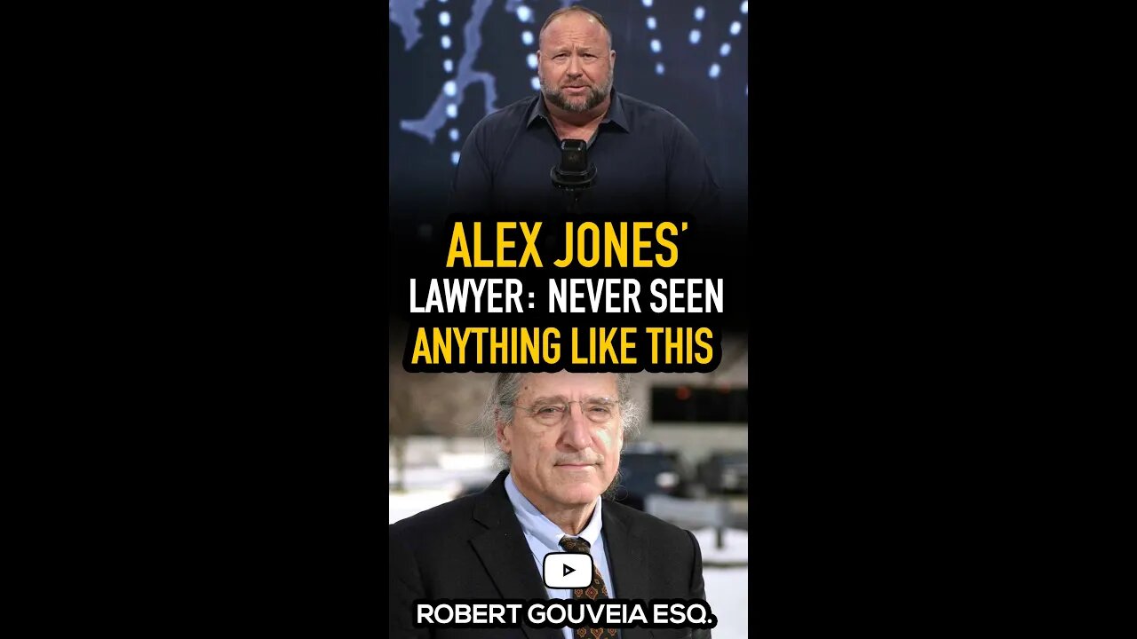 Alex Jones Lawyer: Never Seen Anything Like This.. #shorts