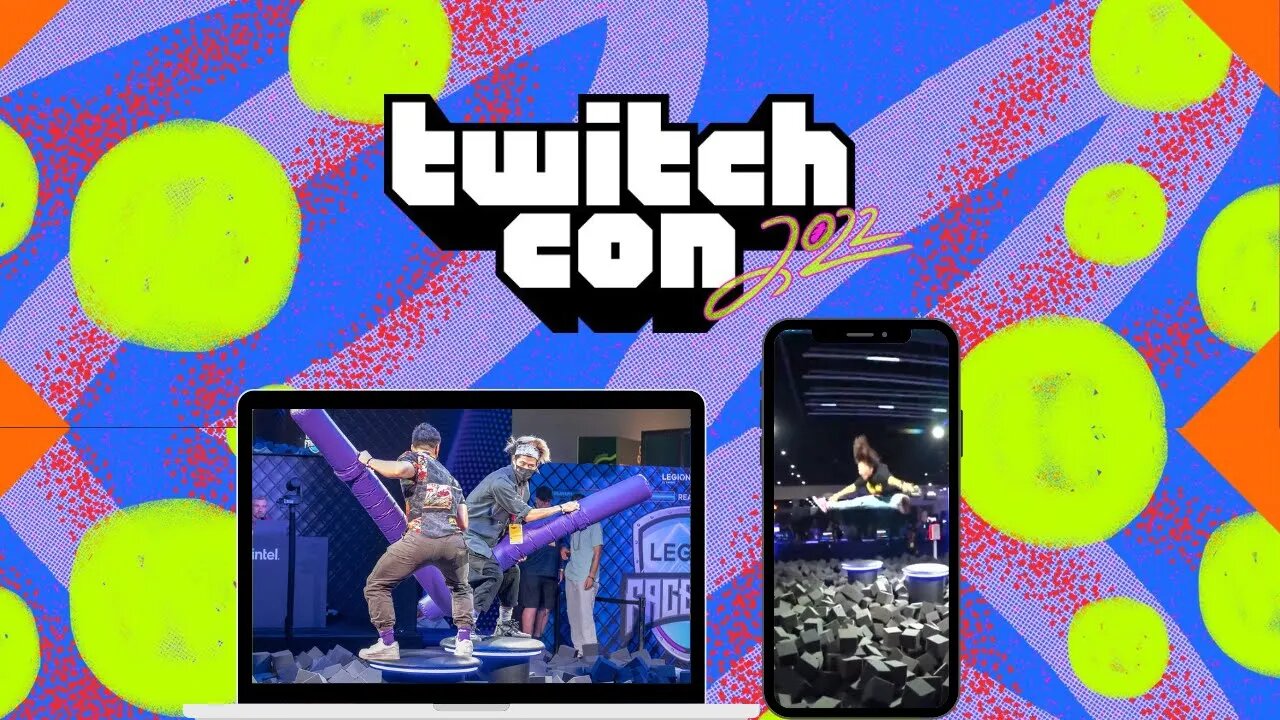 TwitchCon 2022 | Foam Pit Death Trap | Let's Discuss with Sunshinery