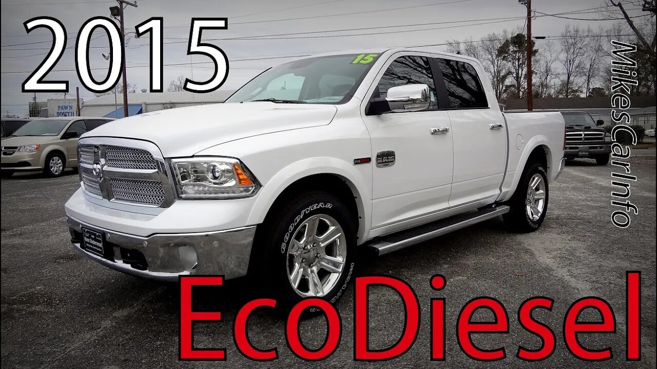 2015 RAM 1500 LONGHORN Ecodiesel