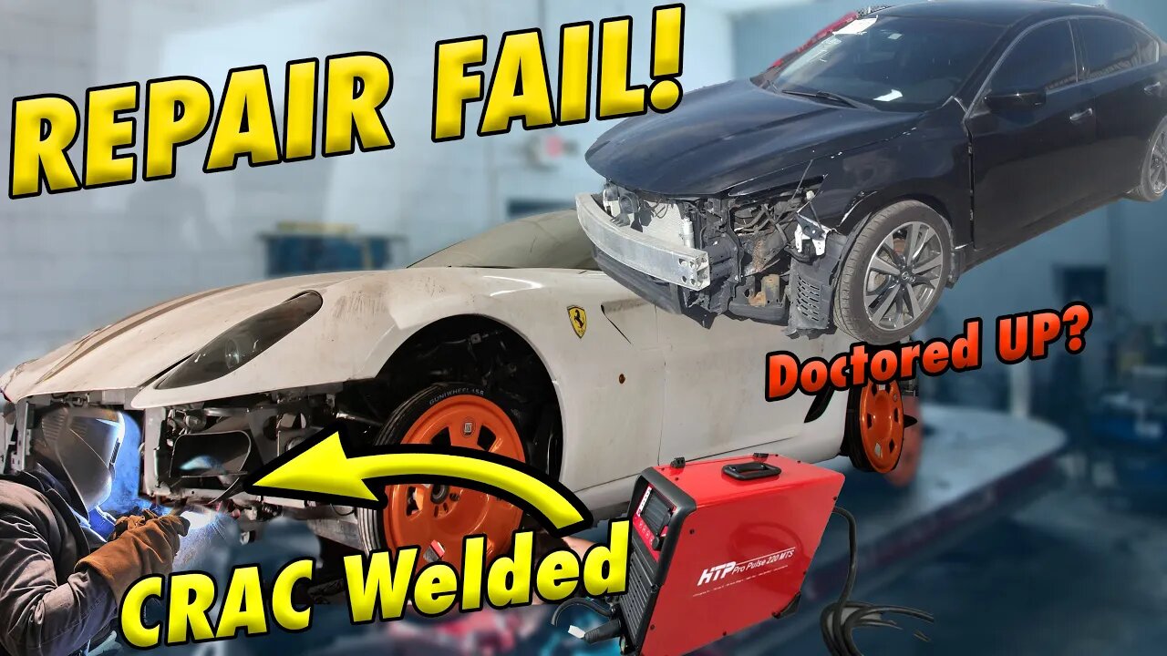 The Sketchiest Ferrari Rebuild EVER! (How to Not get Scammed on Copart)