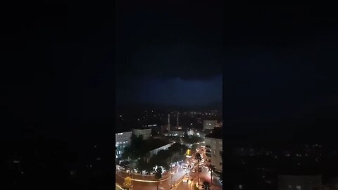 Thunderstorm and lightning ,heavy #rain #thunderstorm scary
