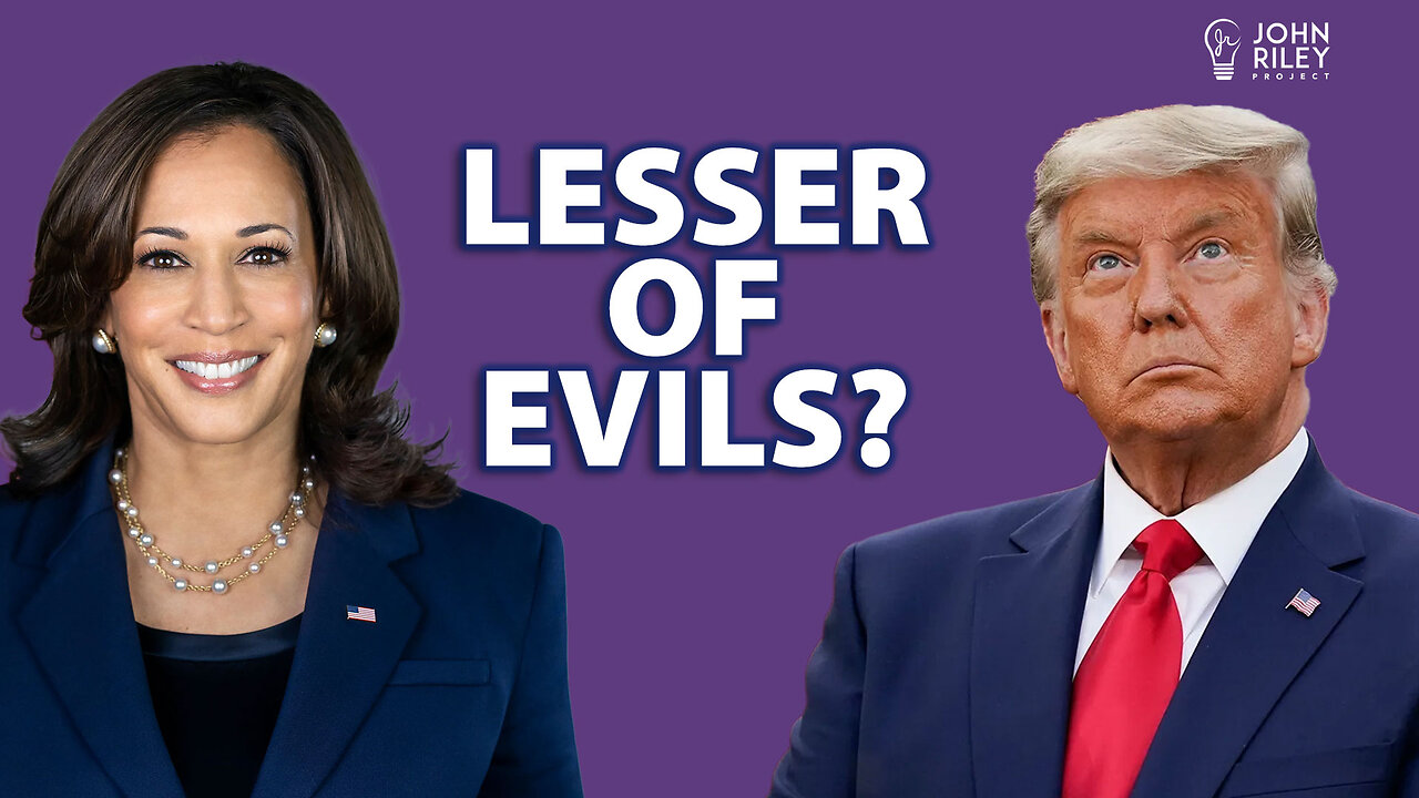 POTUS 2024 Kamala Harris vs Donald Trump. Do you have to pick the lesser of evils?