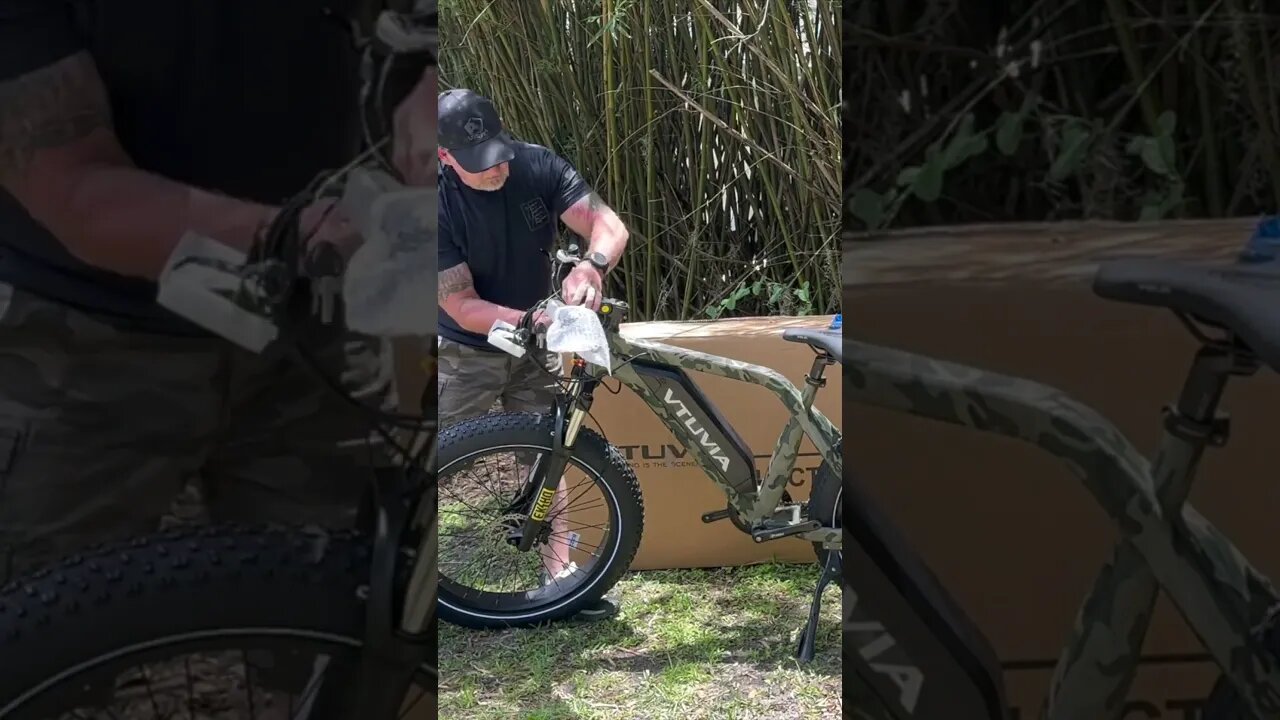 Unboxing Vtuvia SN100 SHTF, Survival, Hunting E-Bike