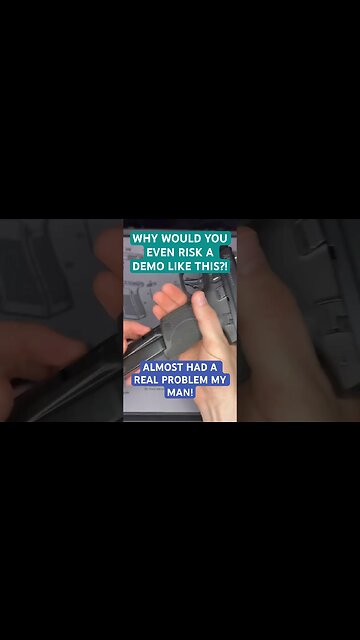 WHY DO THIS?? #shorts #guns # bullets #safety