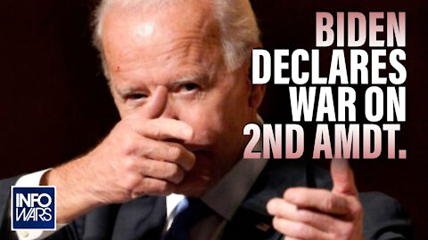 ⁣Video Press Conference: Biden Declares War on the Second Amendment