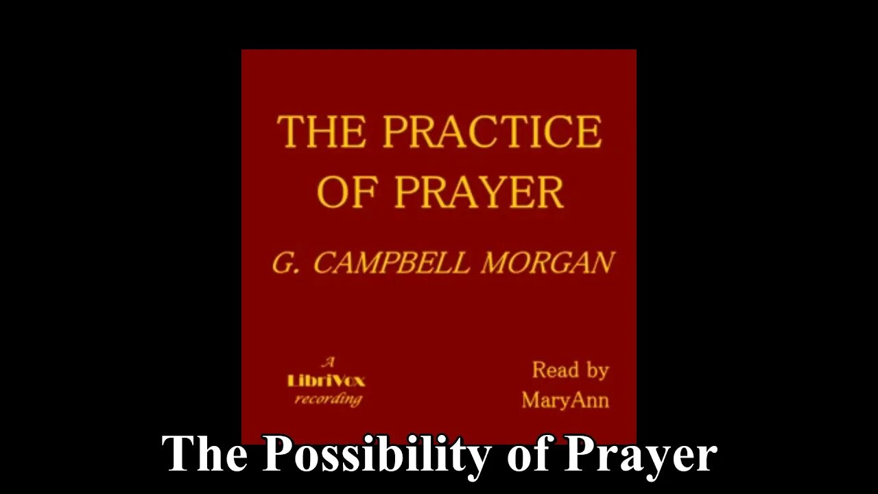 The Possibility of Prayer