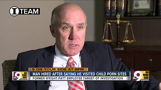 Man hired after saying he visited child porn sites