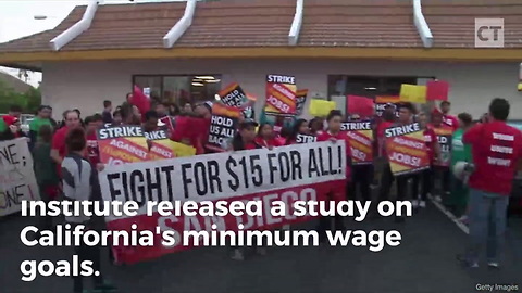 Told You So: Calif. to Lose 400,000 Jobs After Demanding $15 Min. Wage