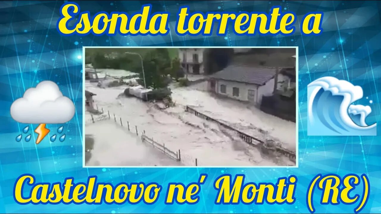 07 Giugno 2023 - Maltempo in Emilia - Alluvione nel reggiano!