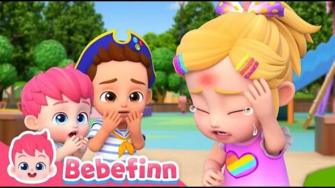 Ouch! | Bebefinn Got A Boo Boo | Boo Boo Song | Fun Nursery Rhymes In The Park For Kids